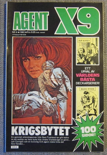 Agent X9 Nr 6 1983 100 sidor