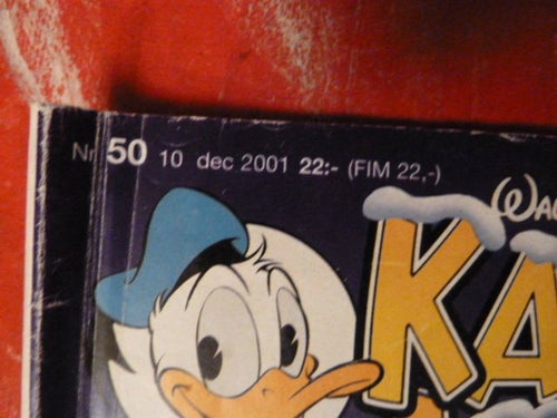 KALLE ANKA & CO, NR 50-2001, TIDNING