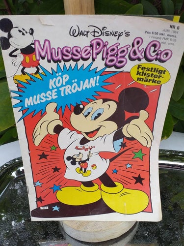 Musse Pigg & Co Walt Disney 1984 nr 6