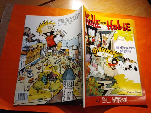 Kalle och Hobbe Hejdlösa hyss på gång - Bill Watterson