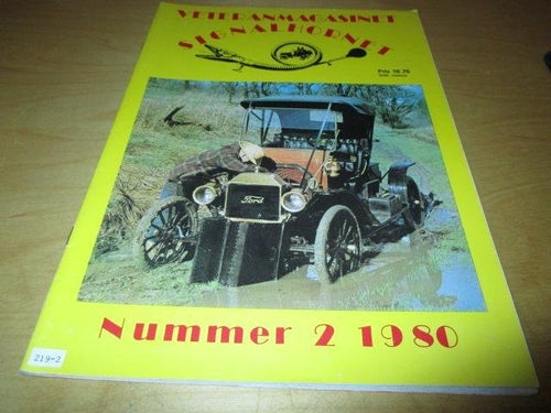 SIGNALHORNET NR 2 1980. HARLEY DAVIDSON, A-FORD COUPÉ 1931 ,M.M