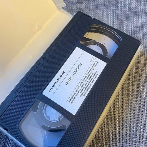 Tintin i Hajsjön - VHS