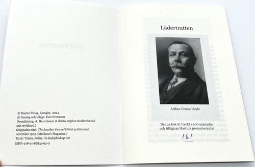 Lädertratten av Arthur Conan Doyle