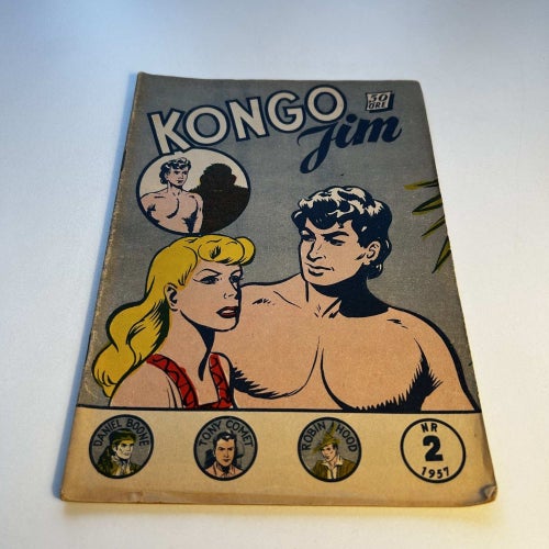 KongoJim nr 2 1957, samlarex! FN