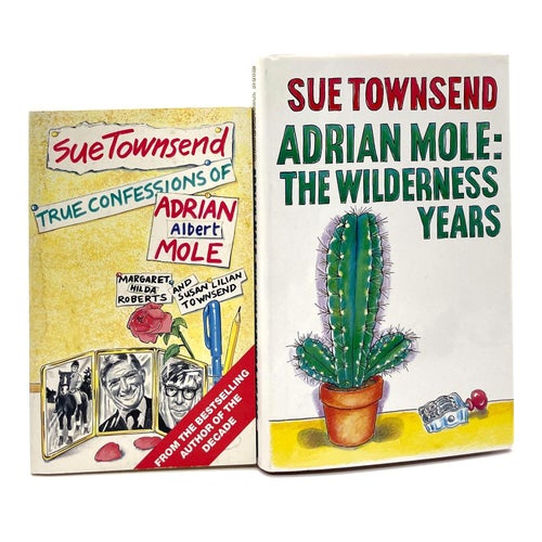 Adrian Mole del 2-4 av Sue Townsend (The Growing Pains of Adrian Mole mfl)