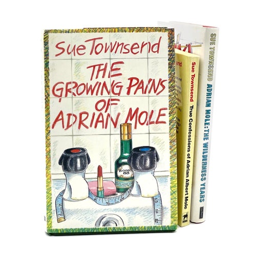 Adrian Mole del 2-4 av Sue Townsend (The Growing Pains of Adrian Mole mfl)