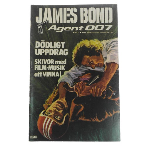 James Bond - NR 43 (1976) - Dödligt uppdrag