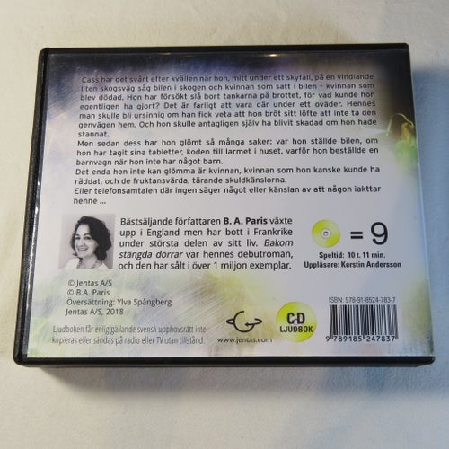 Sammanbrott - B.A. Paris - CD Ljudbok