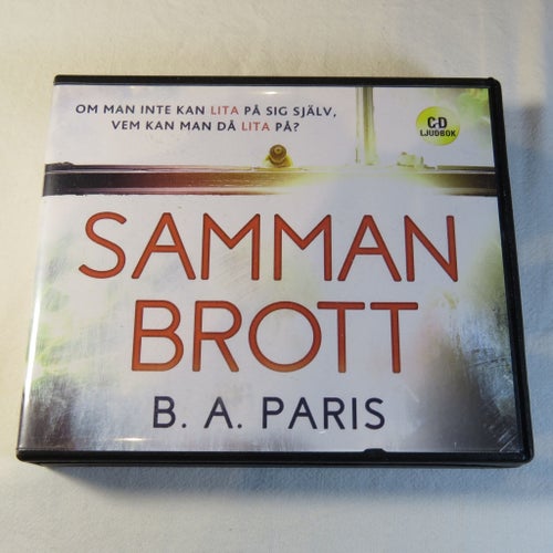 Sammanbrott - B.A. Paris - CD Ljudbok