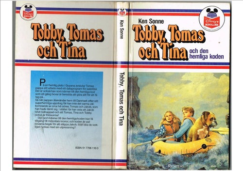 DISNEY'S BOKKLUBB (1982-1985) - 7 böcker - Sonne Nixon Stowe Bicknell Dickens +