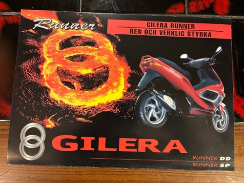 Gilera Runner Broschyr