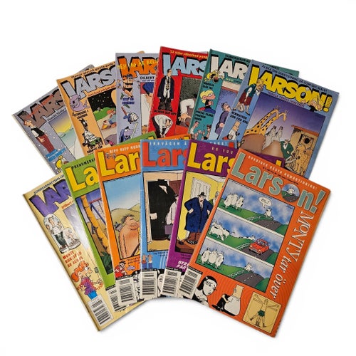Larson! Serietidningar - 12 st 1999-2001