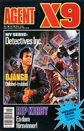 Agent X9 Serietidning 1991 nr 3 (Oläst arkivex)