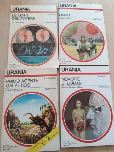 LE LENTI DEL POTERE by A.E. Van Vogt (1980) Italian sci-fi