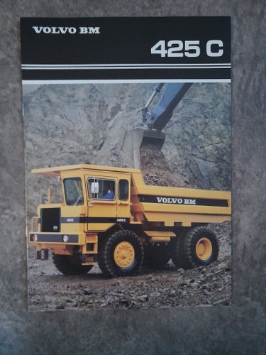Broschyr Kockum Tipptruck 425 C för Volvo BM