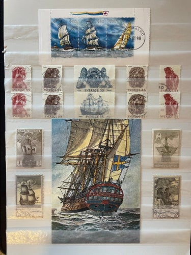 Vackra fartyg från 1600 - 1700 talet