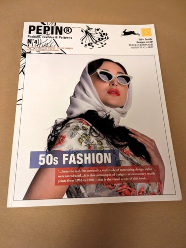 PEPIN: Fashion, textiles & patterns - bok + CD - textildesign