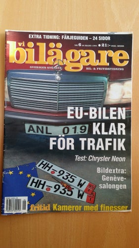 Vi bilägare nr 6 1995: Chrysler Neon, Ford Windstar