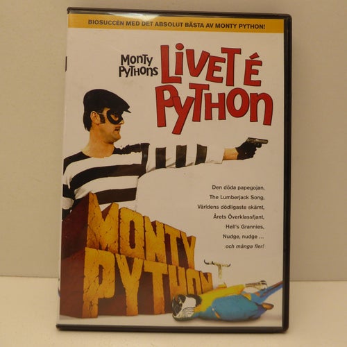 Monthy Pythons Livet e´ Pyton - Region 2, DVD-film, Svensk text, Fint skick