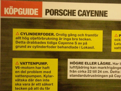 Porsche Cayenne Köpguide