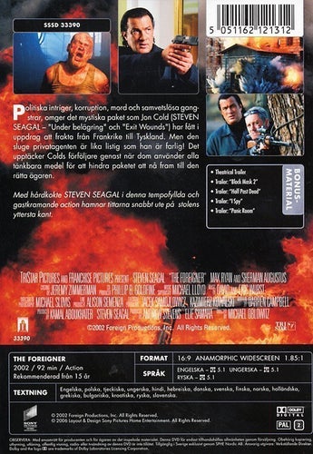 The Foreigner (DVD) i NYSKICK