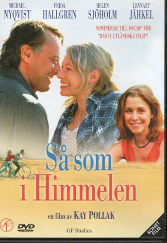 Så som i himmelen (DVD)