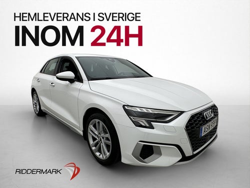 Audi A3 35 TFSI Proline Cockpit Sensorer CarPlay Nyservad