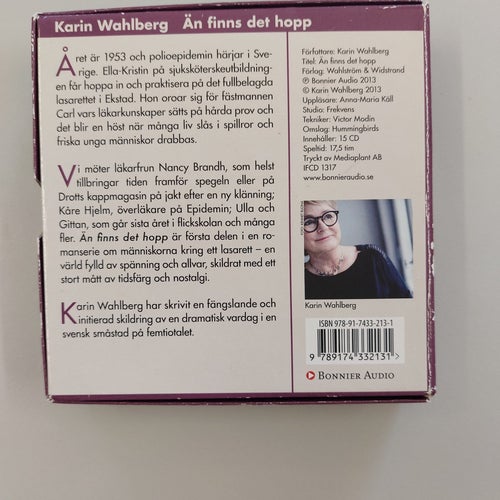 Karin Wahlberg - Än finns det hopp (Ljudbok CD)