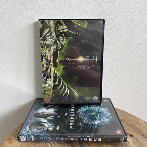 Alien Anthology och Prometheus DVD