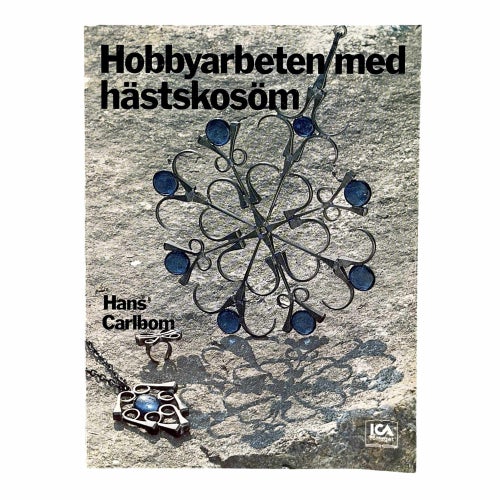 Hans Carlbom - Hobbyarbeten med hästskosöm - Vintage hobbybok