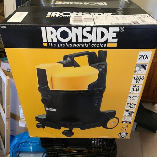 Ny Ironside VC1220 Grovdammsugare