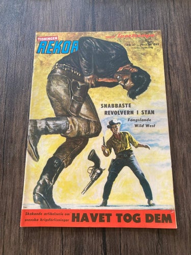 Tidningen Rekord med Sportrevyn nr 47 1965