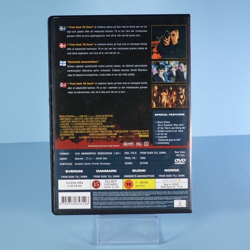 From Dusk Till Dawn DVD Region 2