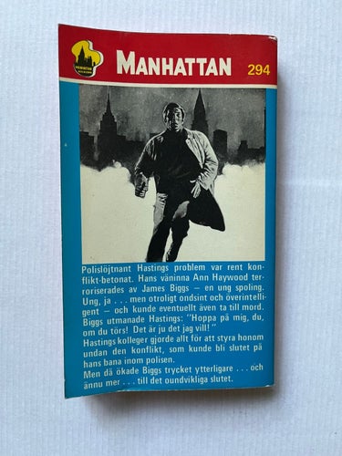 Manhattan #294 Tyst Terror av Collin Wilcox
