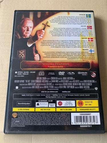 The Rite, Dvd