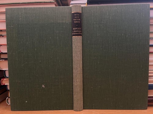 Sovjet Kontinent i förvandling av Rita och Victor Vinde, bok, Very Fine plus