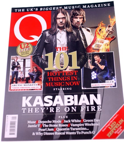 Q magazine-No. 278-English issue-September 2009-Kasabian front cover-NEW-358g