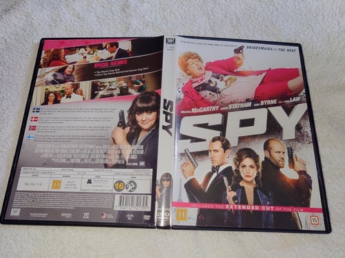 Spy (Jason Statham, Melissa McCarthy, Jude Law, Björn Gustafsson)