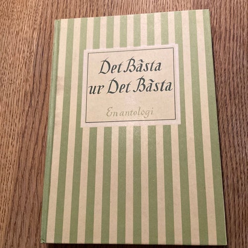 Det Bästa ur Det Bästa: En antologi