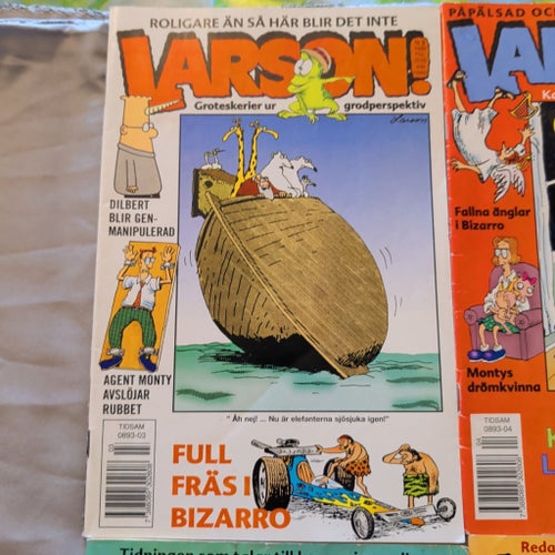Larsson tidningar 1999