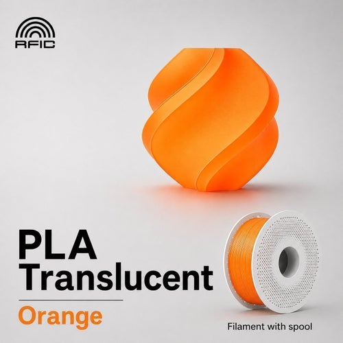 Bambu Lab PLA Translucent Orange 1.75mm 1kg