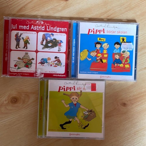 Astrid Lindgren Ljudböcker - Pippi, Jul med Astrid Lindgren