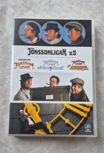 Jönssonligan x3 DVD - Mycket bra skick