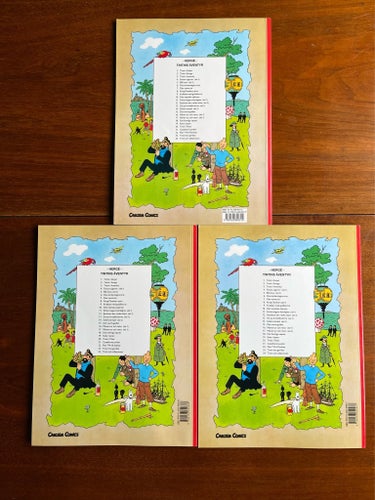 3 * Tintins äventyr - Hergé