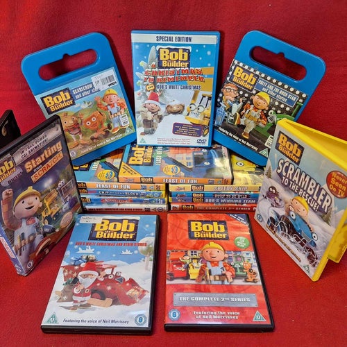 LAGERRENSNING - BOB THE BUILDER PAKET [ OLIKA SKICK ] DVD