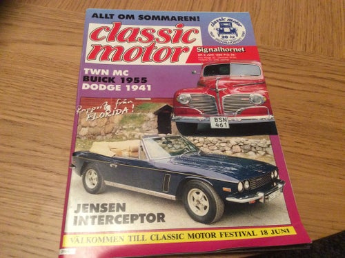 Classic Motor nr 6 1989 TMN Mc,Buick -55,Dodge -41,