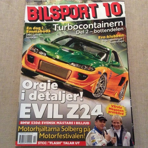 BILSPORT Nr 10 2005 EVO Klubben,Solberg,Flash talar ut,EmmabodaChevrolet Evil