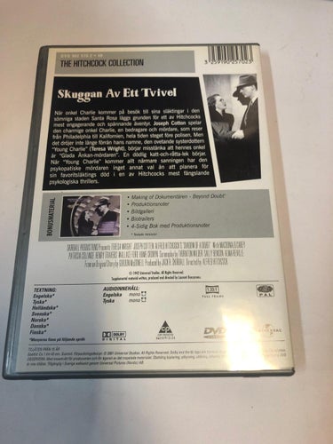 DVD - Skuggan av ett tvivel