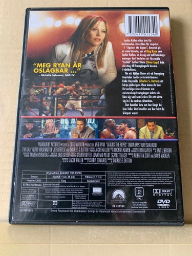 Against the ropes, Meg Ryan, Dvd