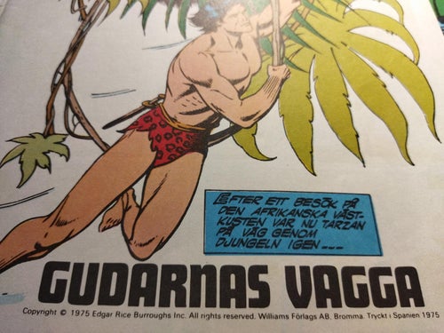 Tarzan presentalbum 1976. Very Good plus